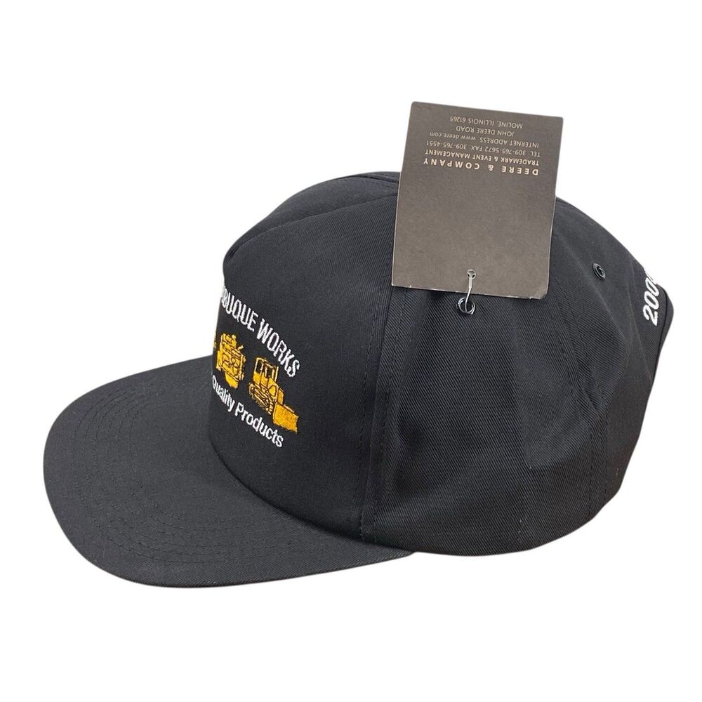 NWT Vintage K-Products John Deere Dubuque Works Snapback Hat - Picture 8 of 9